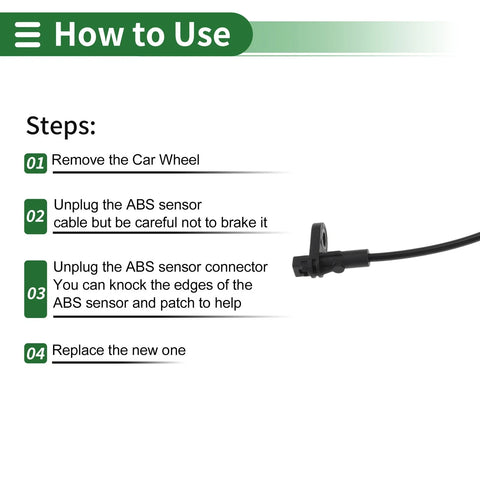 Honda HR-V ABS Wheel Speed Sensor (2016-2021)