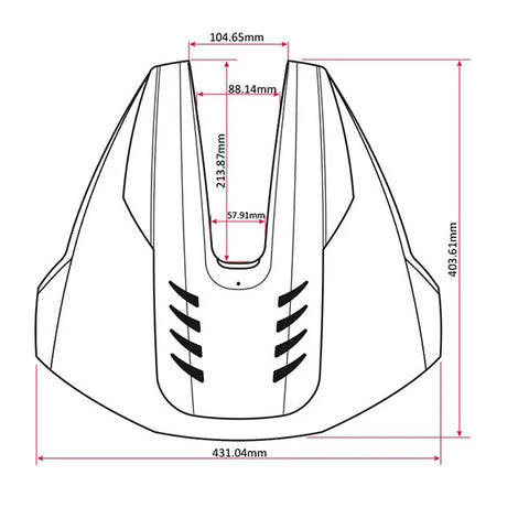 Outboard Motors, High Performance SE Sport 400 Turbo Hydro Foil