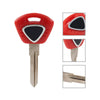Tiger 1050, Speed Triple 1050 Red Uncut Blade Blank Key Replacement