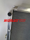 Holden Kingswood HQ-HZ 3 Row Radiator + Black Hose (1971-1984)