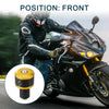 Motorcycle 2 x Front 18-20mm Handlebar End Plugs