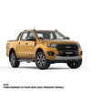 Ford Ranger T6 3.5" Tyre Coverage Matte Black Fender Flares (2018-2022)