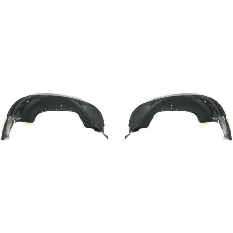 Set of 2 Wheelhouses Inner Fender Front Driver &