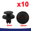 Honda Grille Wheel Arch Lining Splashguard Bumper Trim Clips
