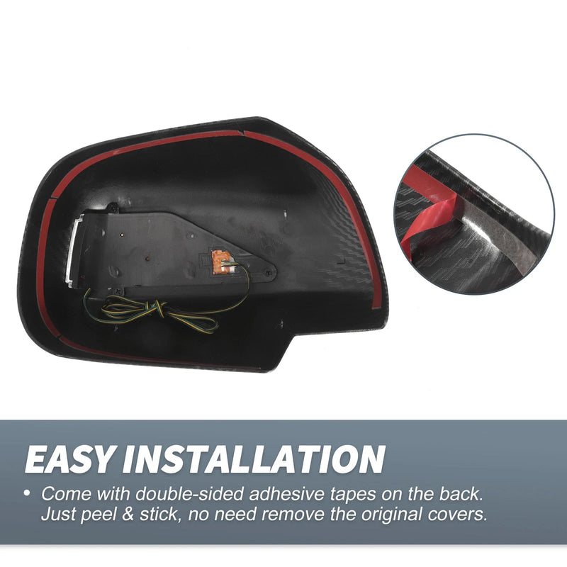 Lexus RX330 RX350 Rearview Mirror Cover Overlay Gloss Black (2003)