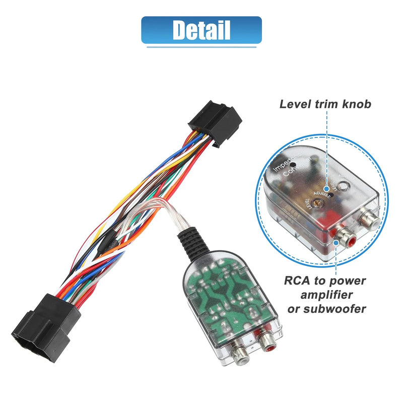Chevrolet and GMC Factory Radio Amplifier Wire Adapter Interface