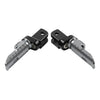 Aprilia RS660, RSV4, Tuono V4 Grey Front Footrests (2021-2023)