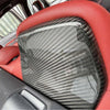 BMW 2D F82 M4 / F80 M3 Real Gloss Carbon Fiber Seat Back Headrest Cover Trim