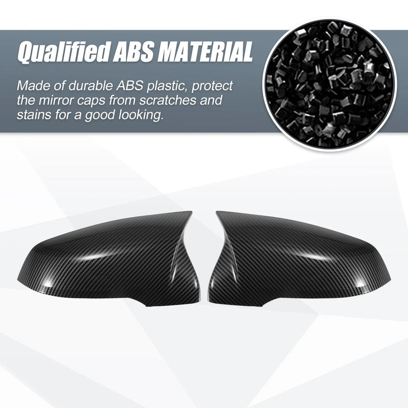 BMW X1 X2 F48 F49 F39 Carbon Fiber Rearview Mirror Cover Cap (2016-2023)