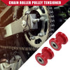 Motorcycle Mini Bike ATV 2x 8mm Chain Roller Pulley Tensioner