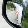 2 x Wide Angle Convex Car Blind Spot Round Stick-On Side Mirrors