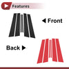 Nissan Bluebird Black Door Pillar Window Trim (2000-2006)
