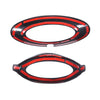 Ford Maverick Gloss Black Front & Rear Logo Emblem Badge Ring Cover Trim (2022)