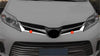 Toyota Sienna 2 x pcs Chrome Front Upper Center Grille Lid Cover Trim (2018-2020)
