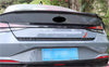 Hyundai Elantra ABS Rear Boot Lid Molding Carbon Fiber Cover Trim (2021-2024)