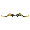 BMW R1200GS R1250GS CNC Gold Extendable Brake Clutch Levers (2013-2020)