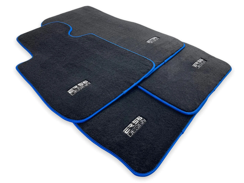 BMW 3 Series F30 F31 Premium Black Tailored Floor Mats (2012-2019)