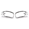 Honda Goldwing GL1800 Chrome Fairing Mirror Back Accent Grilles (2001-2011)