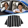Honda CRV 8 Pcs Black Carbon Fiber Window Trim Covers (2023)