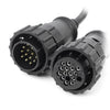 Trucks 8PCS OBD2 Pro Car Diagnostic Tool Adapter Connectors