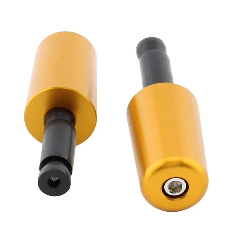 Universal Motorcycle Models 2 x 50.8mm Handlebar Hand Grips & End Caps