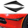Chevrolet Corvette C7 2014-2015 Carbon Fiber Front Bumper side Body Canards