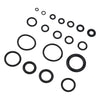 Black Car Air Gas O Ring Washer Seal 225 Piece