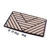 Universal Models Car Floor Carpet Pad Heel Foot Mat Pedal Patch Cover