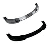 BMW 5 Series E60 E61 M Sport (2004-2010) Black Front Bumper Spoiler Lip