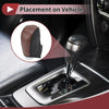 Subaru XV Crosstrek Brown Carbon Fiber Gear Shift Knob Cover (2013-2015)