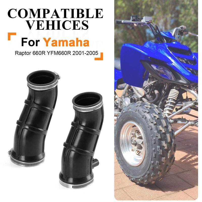 Yamaha Raptor 660R YFM660R 2001-2005 Air Box L & R Manifold Snorkel