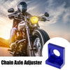 Motorcycle Hole Chain Adjuster Block Tensioners 4pcs 15mm Dia