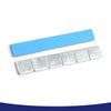 Motorcycle Car 2 x Adhesive Back Wheel Balance Weights Strips