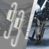 Honda CG125 2 x 8cm Silver Tone Metal Motorcycle Brake Pedal Return Spring