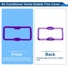 Ford Bronco Purple Air Condition Outlet Vent Trim Cover Frame 4 x (2021-2024)