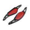 BMW 3 / 5 / 6 / 7 / 8 Carbon Fiber Black Steering Wheel Paddle Shifter Extensions (2006-2023)