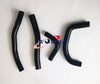 Honda CRF450R Black Silicone Radiator Hose (2017-2019)