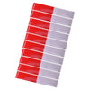 Vehicles 10 x Reflective Safety Tape Red White Warning Sign