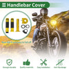 Motorcycle Hand Grips / Cover / Polka Dot Pattern