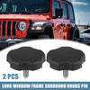 Jeep Wrangler TJ / JK 2 x Top Window Frame Knobs (1997-2018)