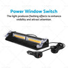 Car Truck Windshield Dash Amber LED Flashing Beacon Strobe Warning Light