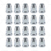 Kenworth Freightliner Western Star 33mm Chrome Nut Covers (20-20)