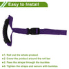 Jeep Wrangler JL Purple Roll Bar Grab Handles (2018-2024)