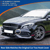 Mercedes-Benz (2012-2018) Silver Tone Front Bumper Tow Hook Cover