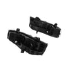 Ford Mustang Clear Bumper Turn Signal Lamps 2 x LED DRL Fog Lights (2018-2023)