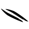 BMW X6 E71 E76M X5M E70 Headlight Eyebrow Covers (2008-2019)