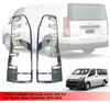 Toyota Hiace Commuter Tail Light Cover Trim Chrome (2019-2020)