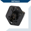 Acura SLX (1996-1997) Black 1x HVAC Blower Motor Resistor