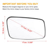 Volvo S40 V40 Right Passenger Side Mirror Glass (2000-2004)