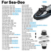 SeaDoo GTI GTR GTS RXP RXT GTX Front Rear Engine Mounts (2004–2011)